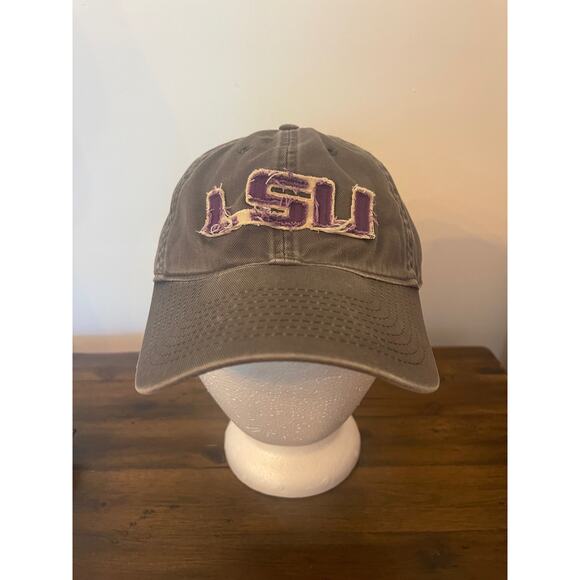 LSU Gray Baseball Hat Legacy Louisiana State University - Picture 1 of 5
